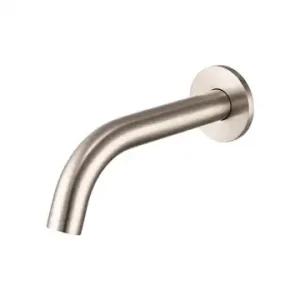 Artline Brushed Nickel Fixed Basin Spout 180mm Lead Free