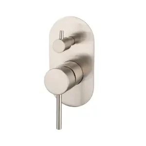 Artline Brushed Nickel Shower Diverter Mixer Trim Kit & Body Lead Free