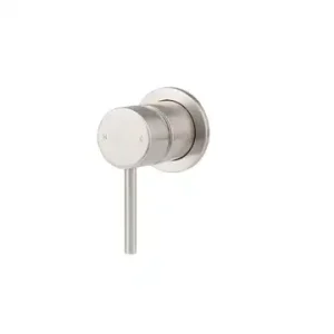Artline Brushed Nickel Shower Mixer Trim Kit 60MM Backplate (Refer Body Code 1656529) Lead Free