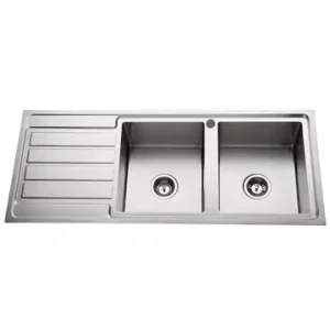 Colby 1200mm Double Bowl Sink-Right Hand Bowl