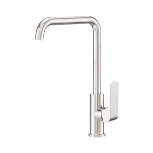 Elgin Brushed Nickel Square High Rise Sink Mixer