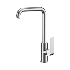 Elgin Chrome  Square High Rise Sink Mixer