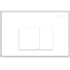Essence R&T Giro Matte White ABS Square Inwall Cistern Buttons Only G3004109WH