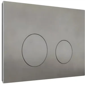 Essence R&T Tyler Marble Grey Porcelain Round Inwall Cistern Buttons Only G310009002