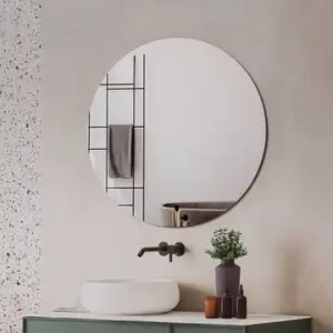 Essence Vista Round 800mm Wall Mount Mirror Only
