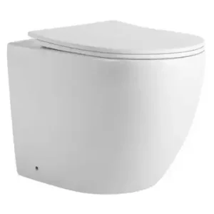 Franz Horizon White Rimless Nano Wall Face Pan Only
