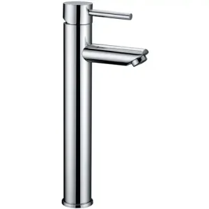 Huss Chrome Hi Rise Basin Mixer, Chrome