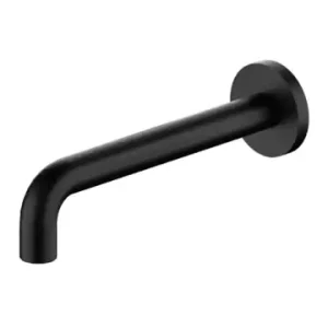 Intra Wall Basin/Bath Spout Round Fixed – Matte Black