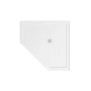 Marbletrend Flinders 900x900 Smc Corner Base, 2 X Tile Flange