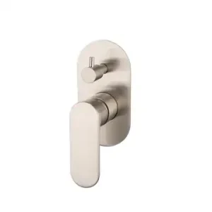 Spectra Brushed Nickel Shower Diverter Mixer Trim Kit & Body Lead Free