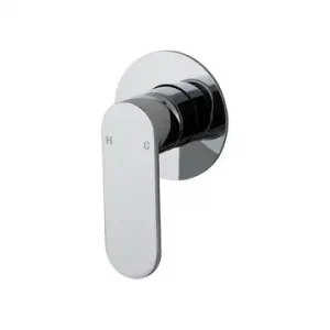 Spectra Chrome Shower Mixer Trim Kit 80MM Backplate (Refer Body Code1656529) Lead Free