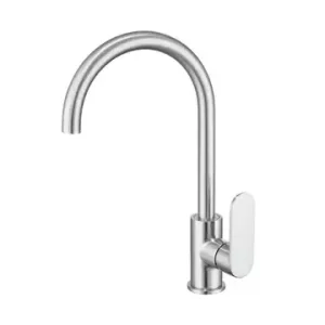 Spectra Chrome Sink Mixer Gooseneck  Lead Free