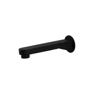 Spectra Matte Black Fixed Bath Spout 180mm Lead Free