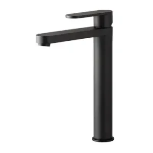 Spectra Matte Black Highrise Basin Mixer  Lead Free