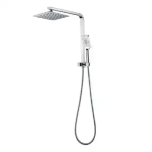 Spruce SQ Combo Shower Stainless Steel 250mm Head with 3F Hand Shw