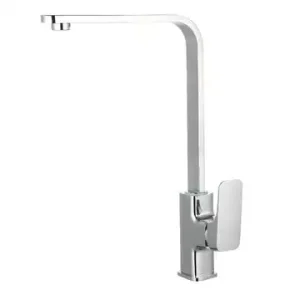 Stafford Chrome Square Gooseneck Sink Mixer
