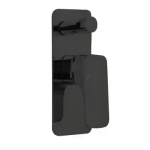 Stafford Matte Black Shower/Bath Mixer with Divertor