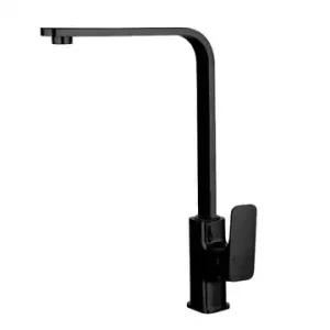 Stafford Matte Black Square Gooseneck Sink Mixer