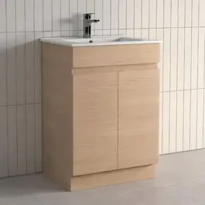 Thebe Soft Oak Vanity Unit 600mm