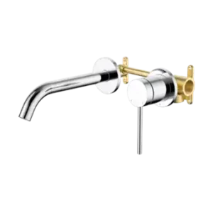 Venezia Wall Basin And Bath Mixer Complete Kit Lead Free